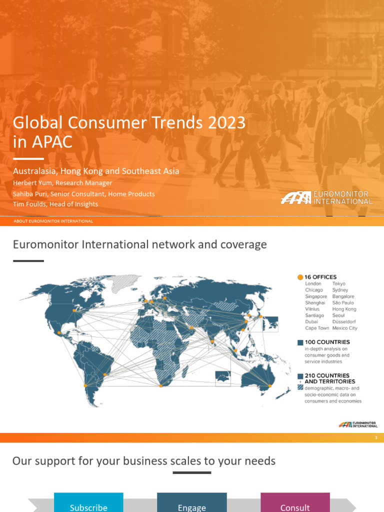 Euromonitor Global Consumer Trends 2023 Regional Webinar | PDF