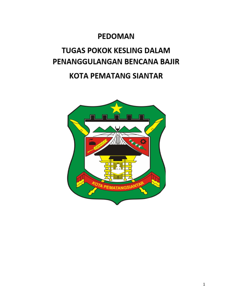 Kesling PDB untuk Penanggulangan Banjir | PDF