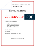 Cultura Olmeca.