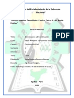 Trabajo de Deforestacion