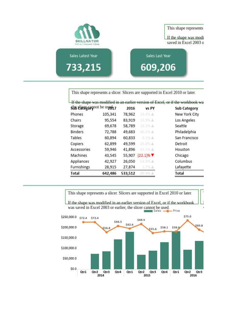 Excel Dashboard | PDF
