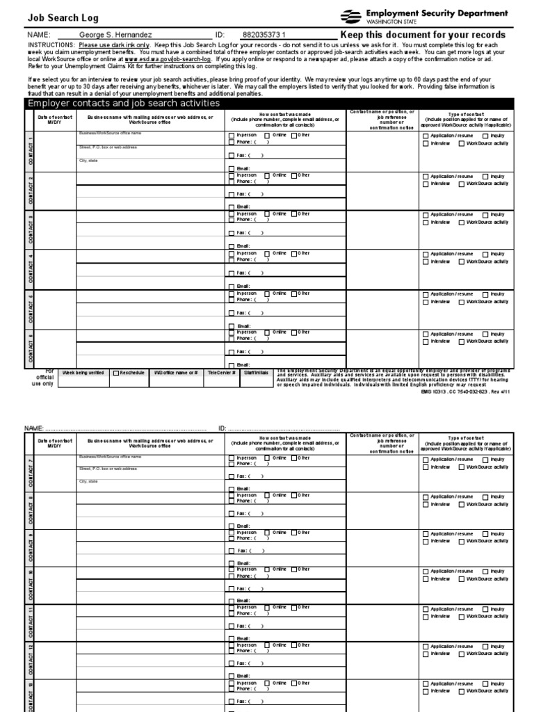 Instructions | PDF | Job Hunting | Email