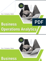 Business Operations Analytics Powerpoint Presentation Slides