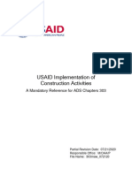 303maw USAID Construction Implementation