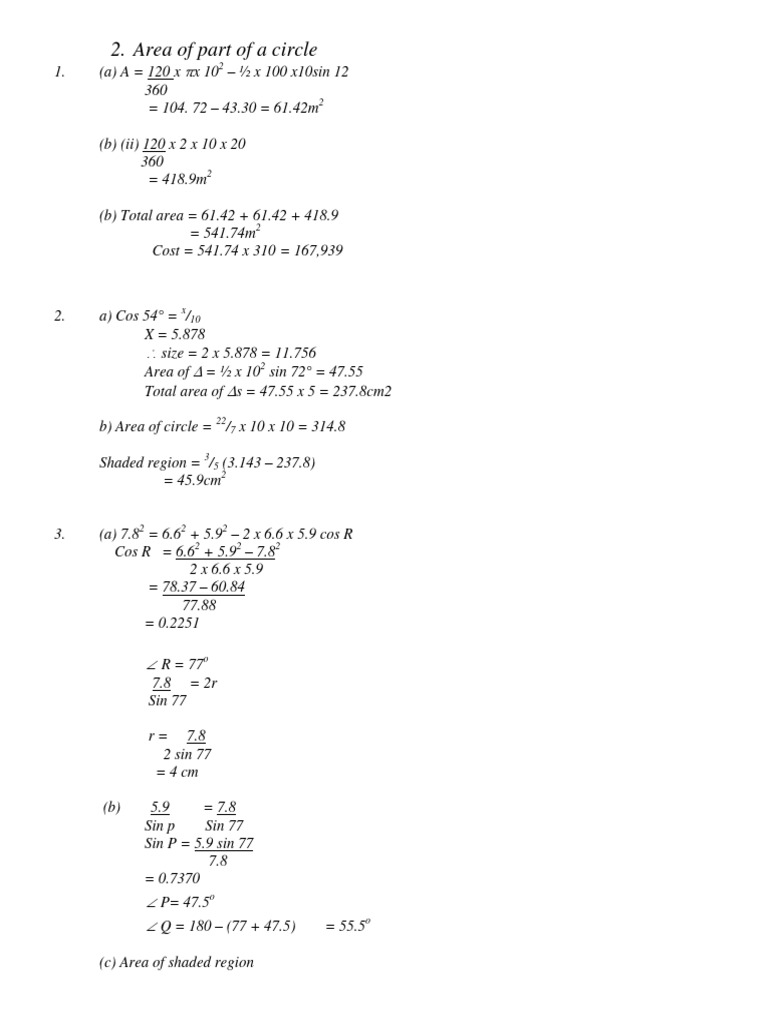 area-of-part-of-a-circle-ans-pdf
