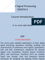 DSP Course Introduction PDF