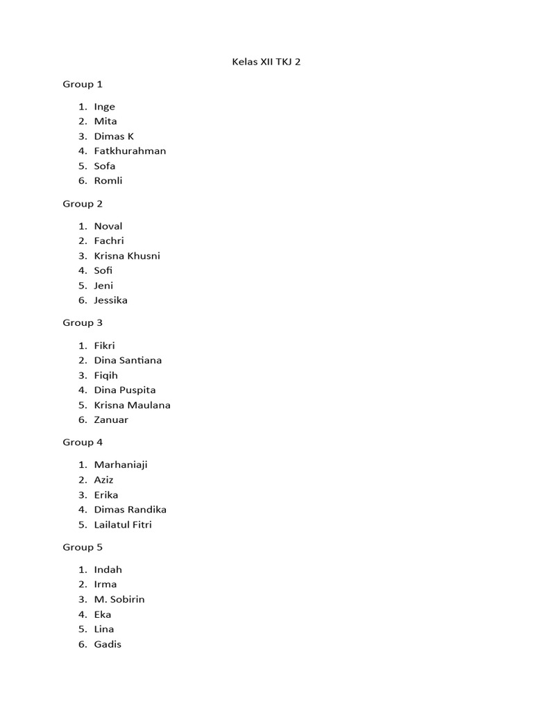 Group Report | PDF