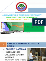 Chapter 4 Pavement Materials & Design 