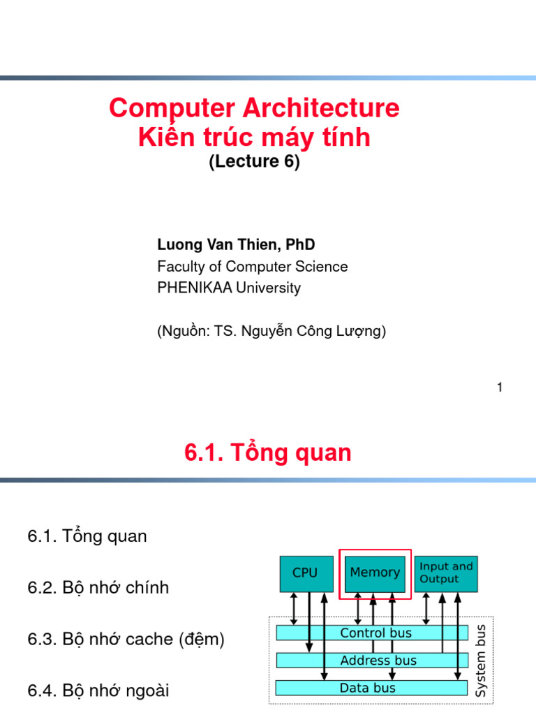 KTMT Chuong 6 | PDF