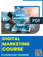 Digital Marketing Online Course Brochure