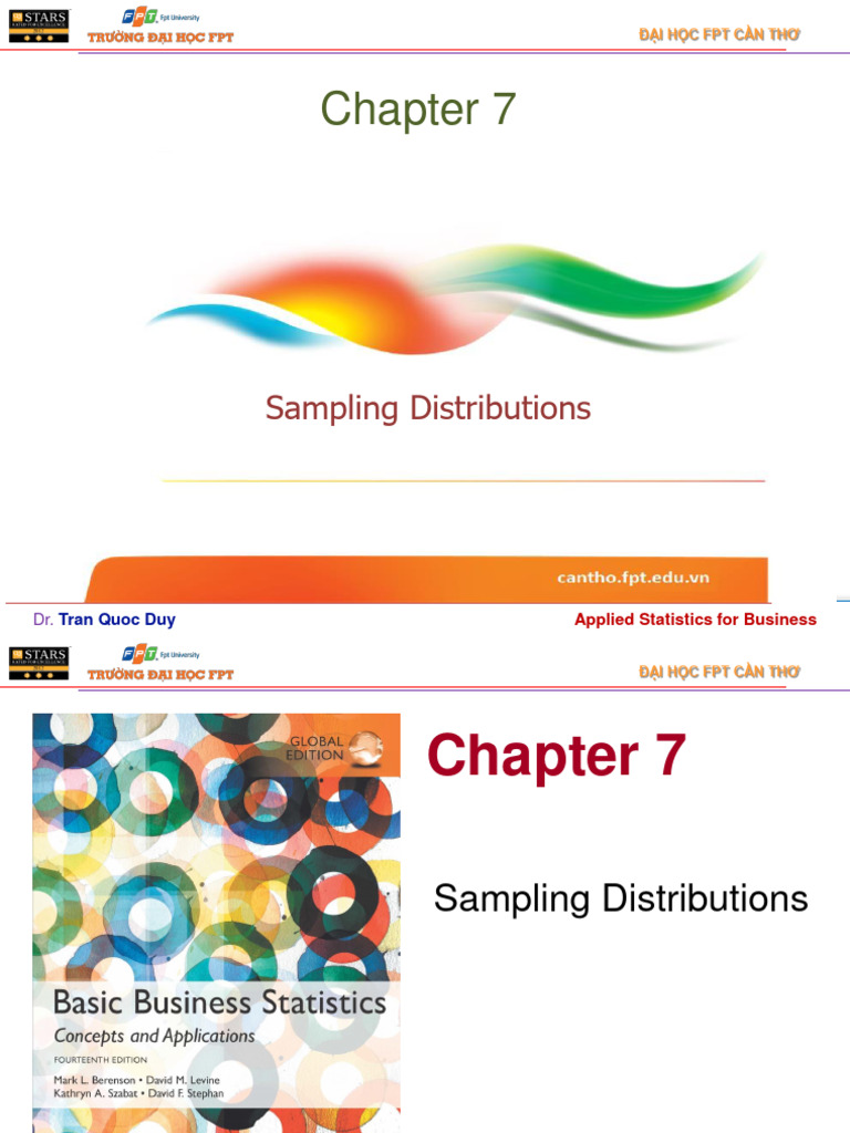Chapter 7-Sampling Distributions | PDF | Teaching Methods & Materials