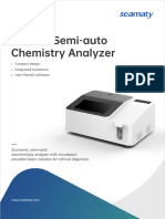 Seamaty Brochure - Semi-Auto Biochemistry Analyzer SMT-70