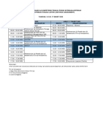 Jadwal Uji 16 SD 17 Maret 2023