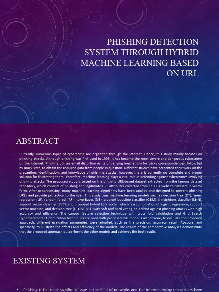 Phishing Detection System Through Hybrid | PDF | Machine Learning ...