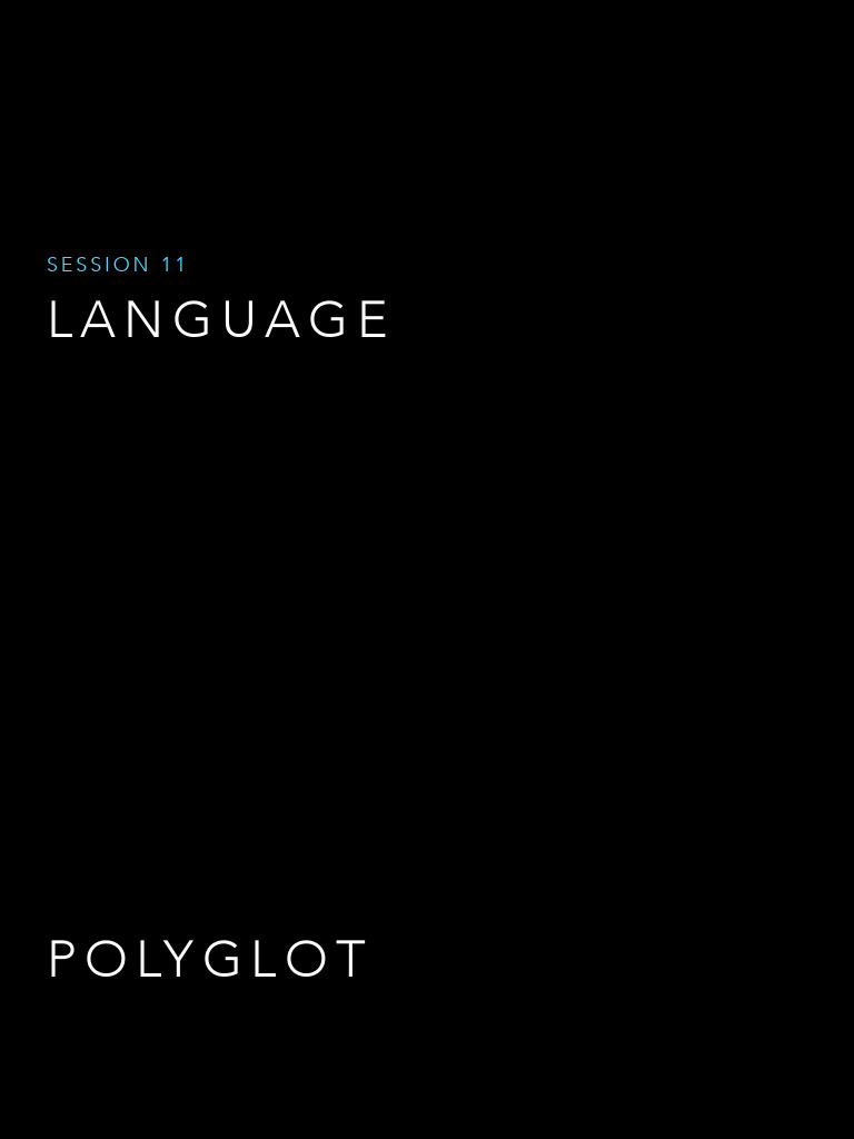 Speaking Part 1 Languages PDF