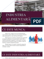 Industria Alimentară.