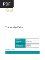 ISMS DOC A06 5 Teleworking Policy