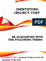 Identifying Project Cost