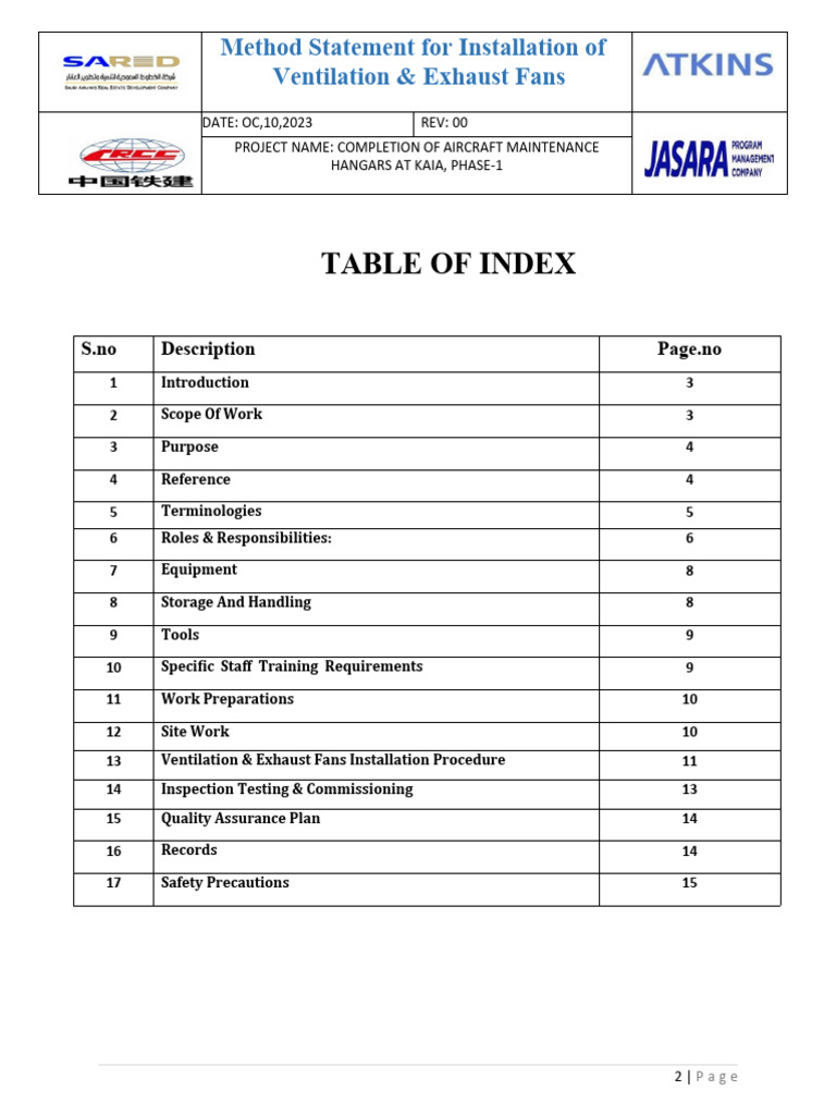 Ventilation Fan Revised 3 | PDF