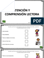 Atencion Comprension Lectora Dibujos