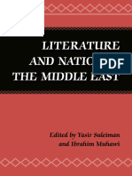 Yasir Suleiman, Ibrahim Muhawi - Literature and Nation in The Middle East-Edinburgh University Press (2006)