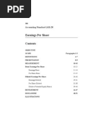 Earnings Per Share: Accounting Standard (AS) 20