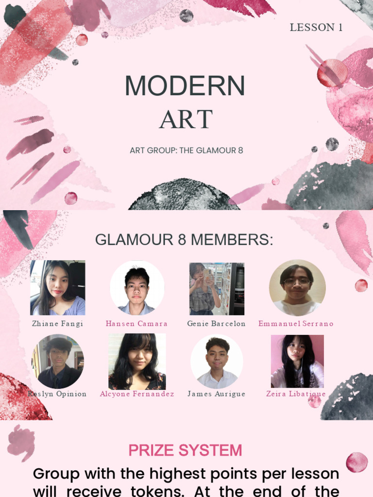 For Mapeh - Lesson 1 - Modern Art (Sharedfile) | PDF