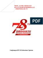Proposal Acara Kegiatan Memperingati Hari Kemerdekaan