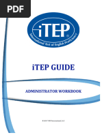 iTEP Administrator Guide 02NOV17