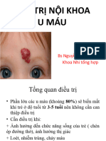 ĐIỀU TRỊ NỘI KHOA U MÁU