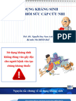 CC Su Dung Khang Sinh Trong Hoi Suc Cap Cuu Nhi 2017