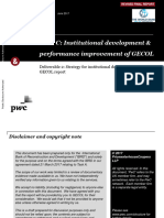 Strategy - PWC - Institutional Development - Performance Improvement On GECOL