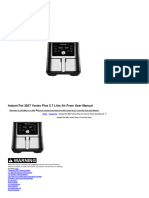 Vortex Plus 5 7 Litre Air Fryer Manual