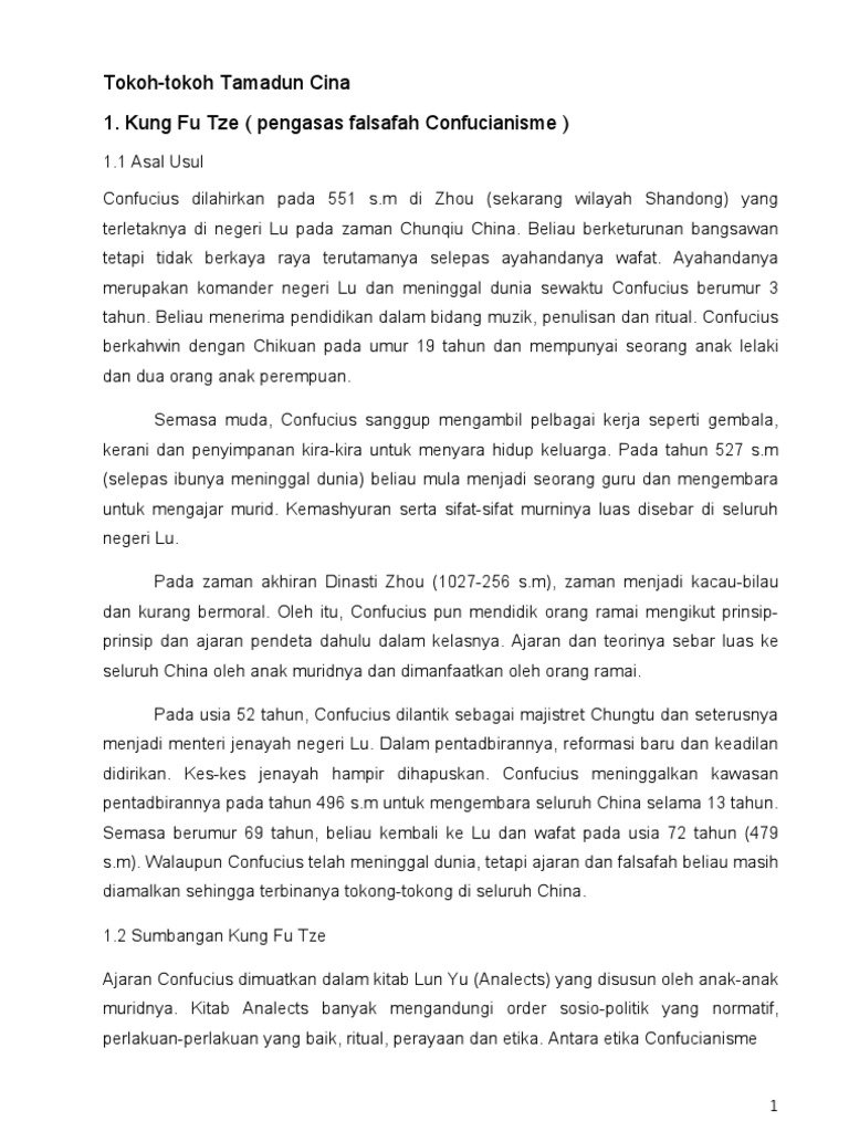 Tokoh-Tokoh Tamadun Cina(2)