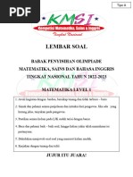 Soal Olimpiade Matematika TK | PDF