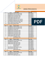 Jadwal Kuliah SMTR Ganjil Ta. 2023-2024