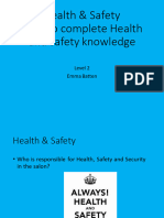 Health & Safety Assignment PP