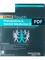One Touch Preventive Amp Social Medicine PSM For Neet PG Fmge Ini Cet Cms Aspirants Undergraduates 1nbsped 9394525009 9789394525009
