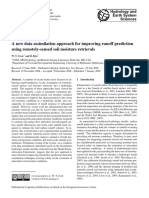 A New Data Assimilation Approach For Improving Runoff Prediction