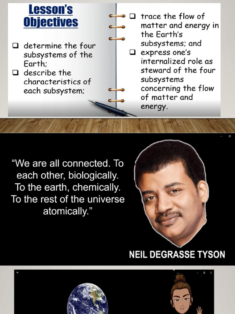 Subsystem of The Earth PDF Earth Sciences Earth
