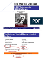 Neglected Tropical Diseases: 2006-2007 Achievements 2008 Challenges