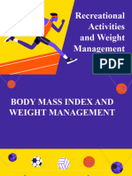 Q4 Pe Recreational Activities and Weight Management