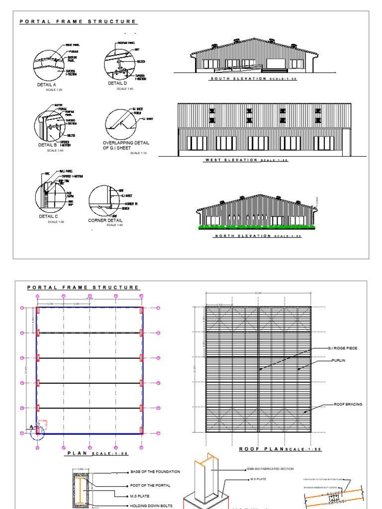 Portal Frame ABCM | PDF