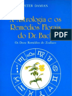 A Astrologia e os Remédios Florais do Dr. Bach - Os Doze Remédios do Zodíaco - Peter Damian (pdf)