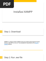 7 1 Installasi XAMPP