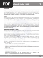 Indian Penal Code, 1860 | PDF | Mens Rea | Crimes
