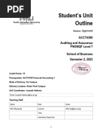 ACCT4300 Students Unit Outline S223 KMK