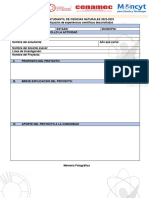 SISTEMATIZACION DEL PROYECTO RETO DE CIENCIAS