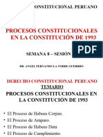 08 - 3 - Clase - DCP - Procesos Constitucionales - Constitución de 1993