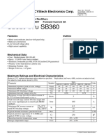 SB320 a SB360 - Diodo - datasheet